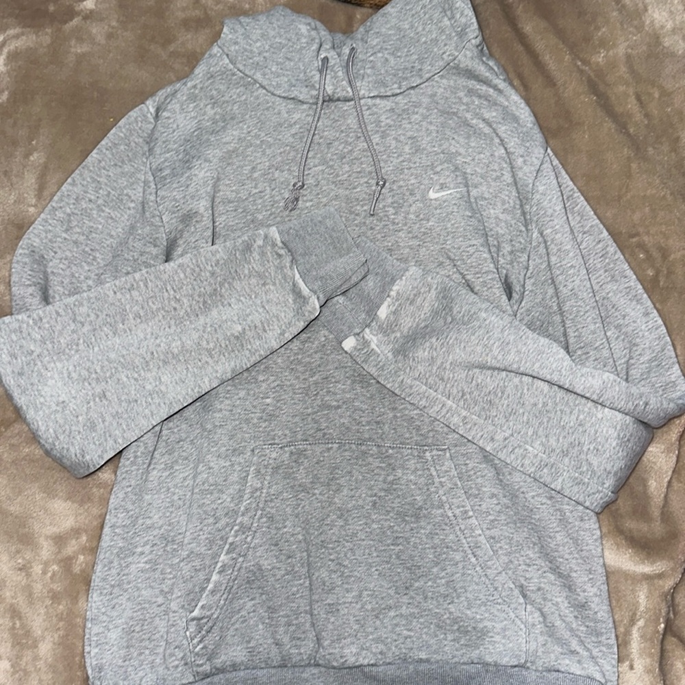 Kids Gray Nike Hoodie